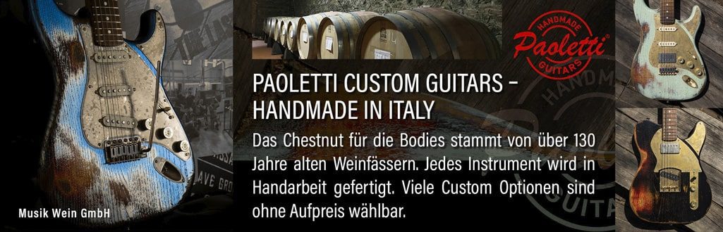 Paoletti Guitars - Musik Wein