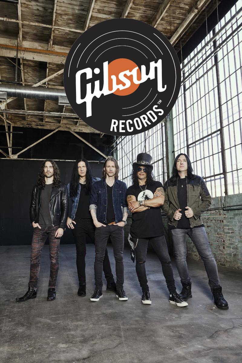 Slash bei Gibson Records 